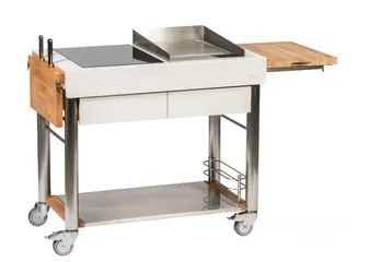  1 Bbq grill with stand table