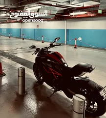  6 دوكاتي ديافل 2014 كاربون 35000km صيانة كاملة ليست بحاجه لاي صيانه