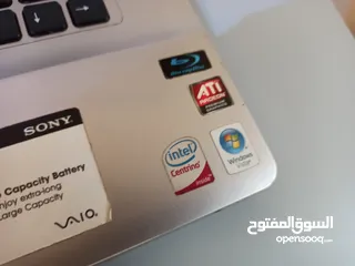  7 جهاز لابتوب سوني vaio مستعمل بسعر مغري كلشي شغال