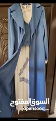  2 ملابس نسائية جلابيب وفساتين وقفطان ابيض عرايسي