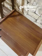  3 ثلاث  طاولات سيرڤس مع ديكور سلالم للمنزل
