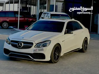  1 مرسيدس E350 موديل 2014 صبغ وكالة