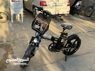  2 بسكليت كهرباء عريض