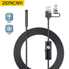  1 3 in 1 type-c & android & pc endoscope
