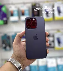  3 عرض خااص : iPhone 14 pro max 256gb جهاز بحالة الوكالة بدون شموخ أو مشاكل مع ضمان و ملحقات بأقل سعر