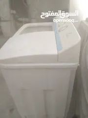  3 غساله حوضين بحالة جيدة نوع جنرال
