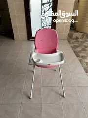  1 كرسي اطفال بحالة جيدة