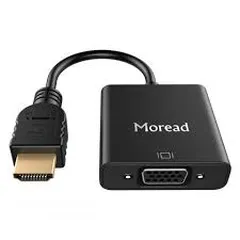  8 HDMI TO VGA ADAPTER MOREAD تحويلة من اتش دي ام اي  الى  في جي اه 