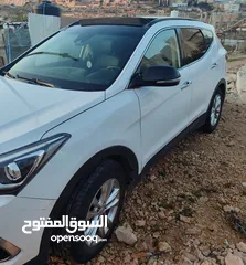  6 هنداي سنتافي 2017 بالرخصة للببع او للبدل