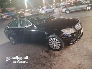  4 مرسيدس بنز  c200 موديل 2008