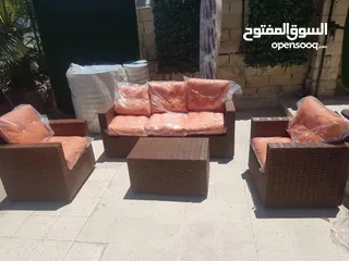  30 اطقم خارجيه رتان اثاث خارجى بافضل اسعار