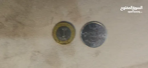  7 عملات ورقيه و معدنيه