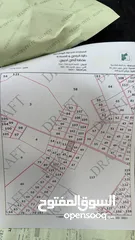  6 10 دونم أرض للبيع طريق المطار الخريم كوشان مستقل علا شارعين