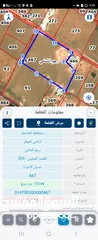  2 للبيع ارض 15 دونم في رجم الشامي شارعين الغدير الجنوبي 400 م عن شارع الميه