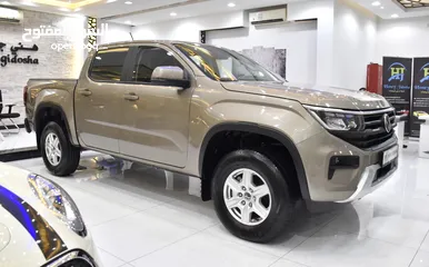  2 Volkswagen Amarok 4Motion( 2023 Model ) in Brown Color GCC Specs