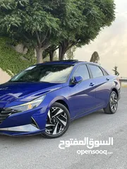  2 دفعه تبدأ 2550 (قابل للبدل )افانتي 2021AD كحلي  وارد كوري جمرك جديد فحص كامل فل كامل