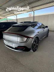  7 كيا EV6 GT LINE 2022 استخدام شخصي فحص كامل فل اعلى صنف جميع الموصفات وارد كوري لون خارجي وداخلي مميز