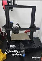  1 للبيع: طابعة ثلاثية الأبعاد Creality Ender 3 V2 بحالة ممتازة