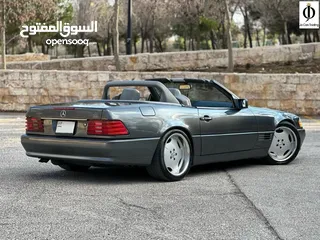  4 Mercedes SL500 1995 V8 بحالة ممتازة جدا، مميزة