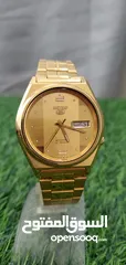  1 Vintage Seiko5 7s26 Automatic 21-jewel Full Golden japan made watch for Men's