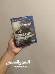  1 Sniper elite 4 مستعمل مثل الجديد