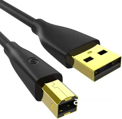  4 USB PRINTER CABLE وصلة طابعة كيبل طابعة 