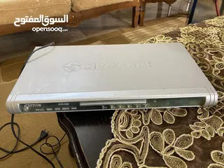  2 رسيفرات ومشغل cd