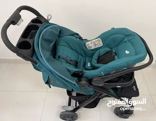  3 Joie Baby Stroller with Car Seat