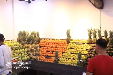  3 ستاندات وفروش خضار وفواكة للبيع استعمال بسيط للبيع