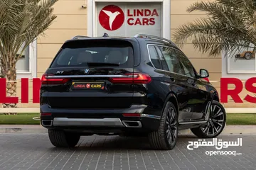  8 BMW X7 xDrive40i (LOW MILEAGE) 2020 GCC under Agency Warranty and Service Contract