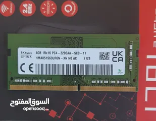  1 رامات لابتوب DDR4 4GB