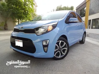  10 Kia Picanto HB 1.2 L 2021 Blue Under Warranty Agent Maintained Zero Accident Single User