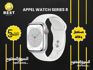  3 مستخدم وكالة ابل وتش سيريس 8 // apple  wathc series 8 used
