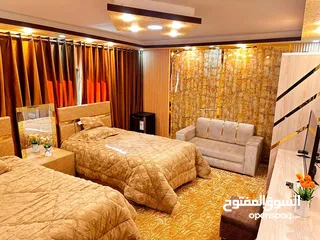  10 شقه مفروشه (VIP) للايجار يومي سبوعي شهري 10 يومي