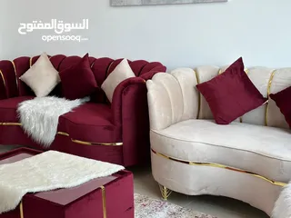  20 باطلاله بحريه افخم واجمل غرفه وصاله مفروشه بالكااامل للايجار الشهري في برج الاتحاد