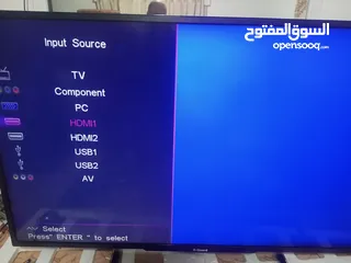  4 شاشه 50 بوصة جي كارد عادي مش سمارت