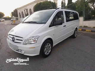  3 باص مرسيدس فيتو VITO  نخب اول 2011 توماتيك بحال الوكالة فل بطاين شركة الاصلي