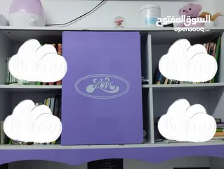  2 مكتب مع مكتبه 6 رفوف وثلاث جوارير خشب ثقيل