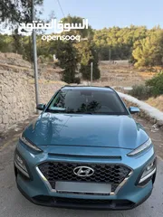  2 هيونداي كونا 2020  حالة الشركة  عداد 55 ألف فقط لون مميز