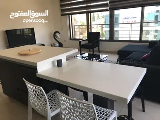  6 عبدون ـ شقه مفروشه فرش كامل فاخر للايجار سوبر ديلوكس باجره 1000 دينار شهري