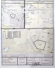  1 ارض سكنية عرضية في مرتفعات العامرات التاسعة 695م