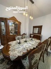  7 طاولة سفرة 6 كراسي