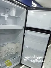  4 عررض على ثلاجة بيكو اسود او سلفر ستيل رقم RDNE510M20X