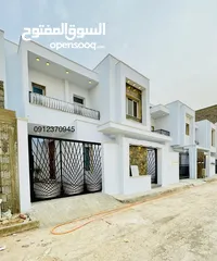  2 تلات فيلات تصميم خليجي  تشطيب ممتاز الله ايبارك