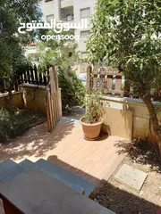  3 للبيع: شقة أرضية مميزة مع حديقة ومدخل خاص 3 غرف نوم 1 ماستر، كراج خاص، طبربور موقع سكني مميز وهادئ..