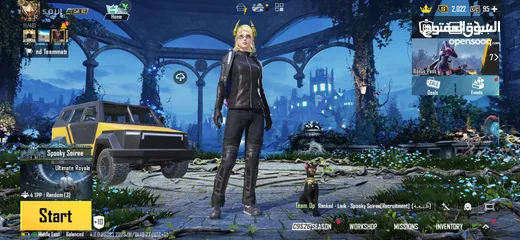  1 حساب ببجي لفل 83 وتجميعات لفل 62