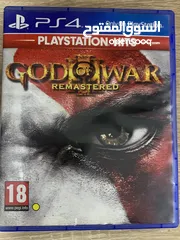  2 قرص god of war 3 و 4 god of war مستعمل اخو الجديد نظيف جداً السعر 50 ألف وبيه مجال