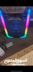  16 سماعة حفلات BT Speaker .. 15 inch  لا سلكية .. جديدة جدا استعمال مرة واحدة فقط . التواصل عبر الواتس