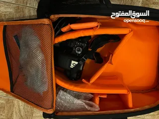  6 Canon EOS 800D w/ Kit Lens, 50mm f/1.8 Lens, Tripod, Battery & Charger, Laptop Cable, Backpack
