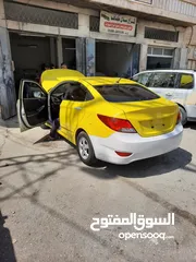  2 هنداي اكسنت تكسي عمومي للبيع مع رقم تشغيل بيرمت مرخص جاهز لمدة سنه